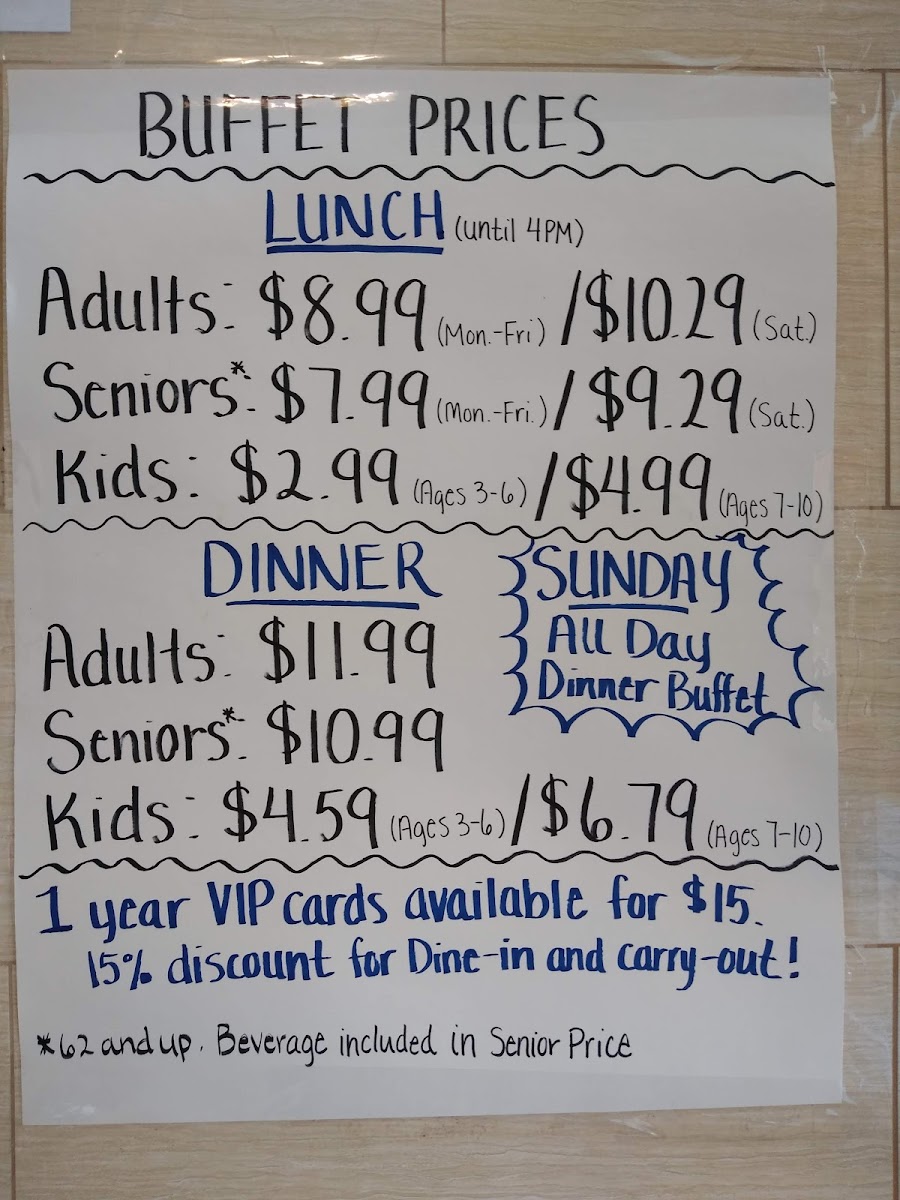 Hibachi Grill Sushi and Buffet Menu - Image 5